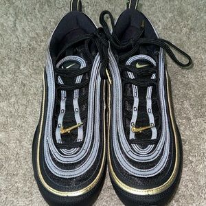 Air Max 97- Black Metallic Gold